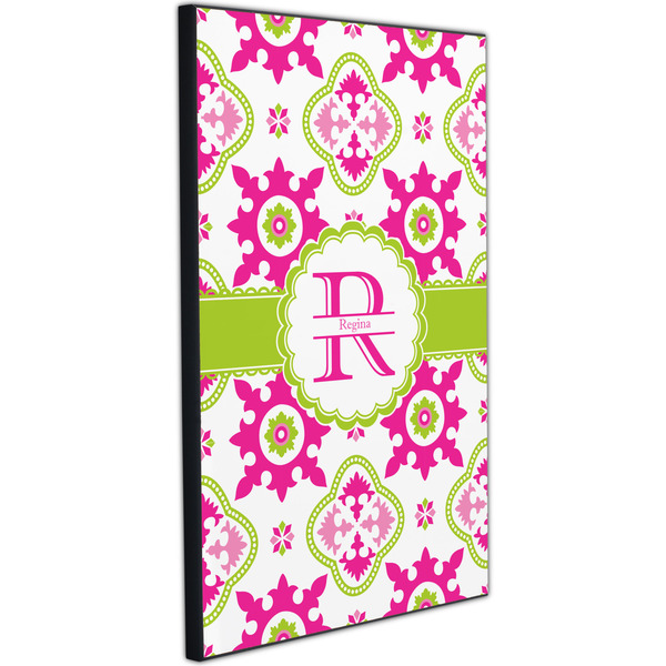 Suzani Floral 20x30 Wood Print - Angle View