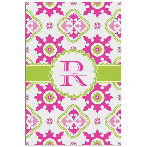 Custom Suzani Floral Poster - Matte - 24x36 (Personalized)