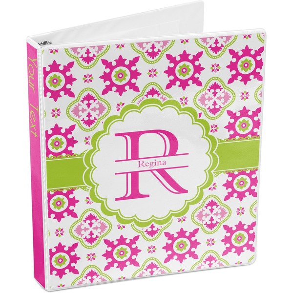 Suzani Floral 3-Ring Binder 3/4 - Main