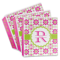 Suzani Floral 3-Ring Binder (Personalized)