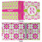 Suzani Floral 3 Ring Binders - Full Wrap - 2" - APPROVAL