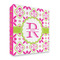 Suzani Floral 3 Ring Binders - Full Wrap - 2" - FRONT