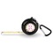 Suzani Floral 6-Ft Pocket Tape Measure with Carabiner Hook - Front