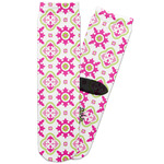 Suzani Floral Adult Crew Socks (Personalized)
