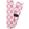 Suzani Floral Adult Crew Socks - Single Pair - Front and Back