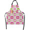 Suzani Floral Apron With Pockets w/ Name and Initial