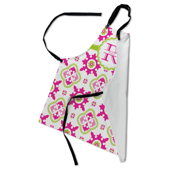 Suzani Floral Apron - Folded