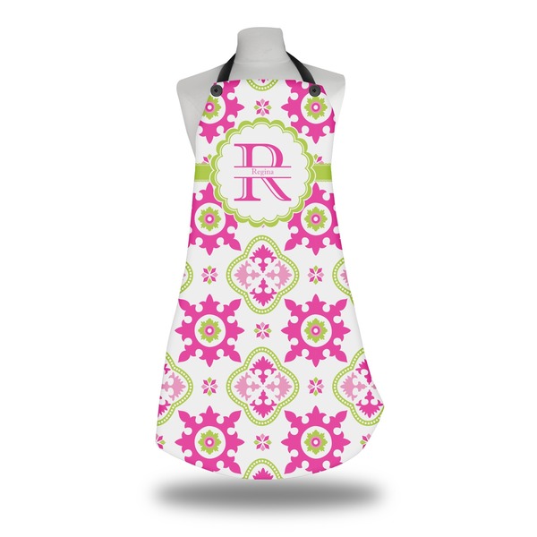 Custom Suzani Floral Apron w/ Name and Initial