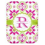 Suzani Floral Baby Swaddling Blanket (Personalized)