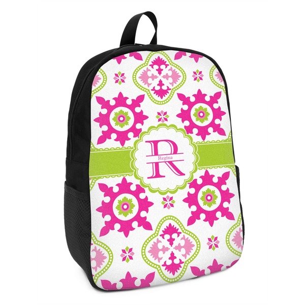 Custom Suzani Floral Kids Backpack (Personalized)