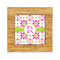 Suzani Floral Bamboo Trivet with Ceramic Tile Insert (Personalized)