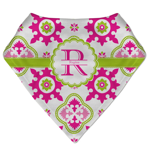 Custom Suzani Floral Bandana Bib (Personalized)