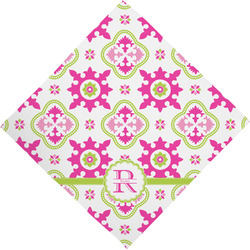 Suzani Floral Dog Bandana Scarf w/ Name and Initial