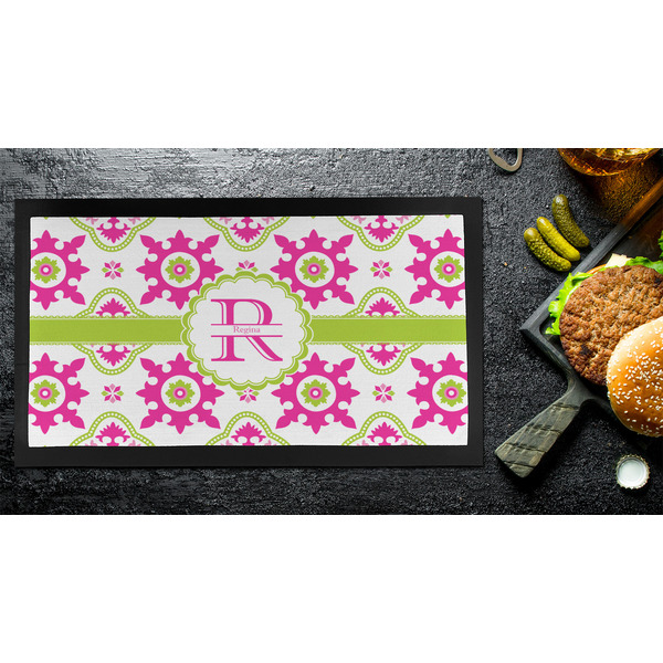 Suzani Floral Bar Mat - Small - LIFESTYLE