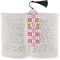 Suzani Floral Bookmark with tassel - In book