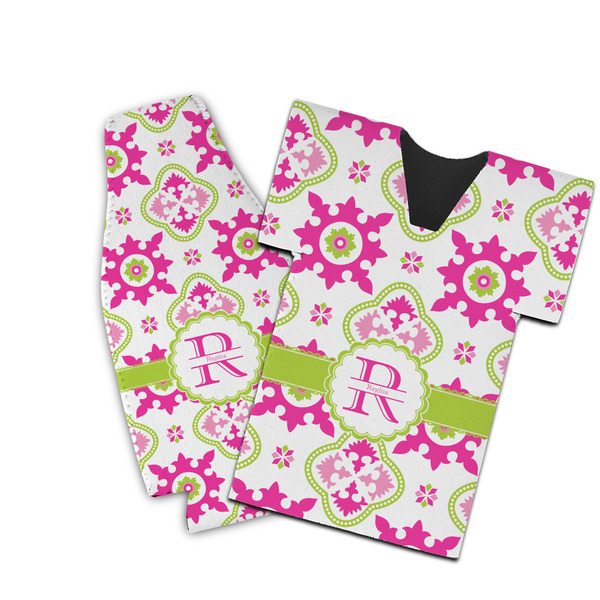 Custom Suzani Floral Bottle Cooler (Personalized)