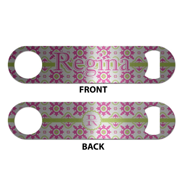 Suzani Floral Bottle Opener - Front & Back