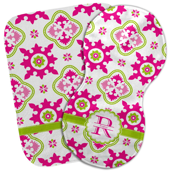 Custom Suzani Floral Burp Cloth (Personalized)