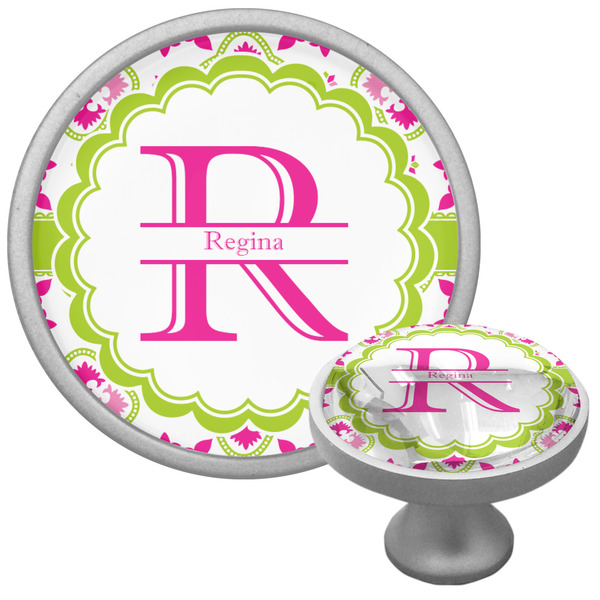 Custom Suzani Floral Cabinet Knob (Personalized)