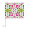 Suzani Floral Car Flag - Large - FRONT