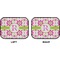 Suzani Floral Car Floor Mats (Back Seat) (Approval)
