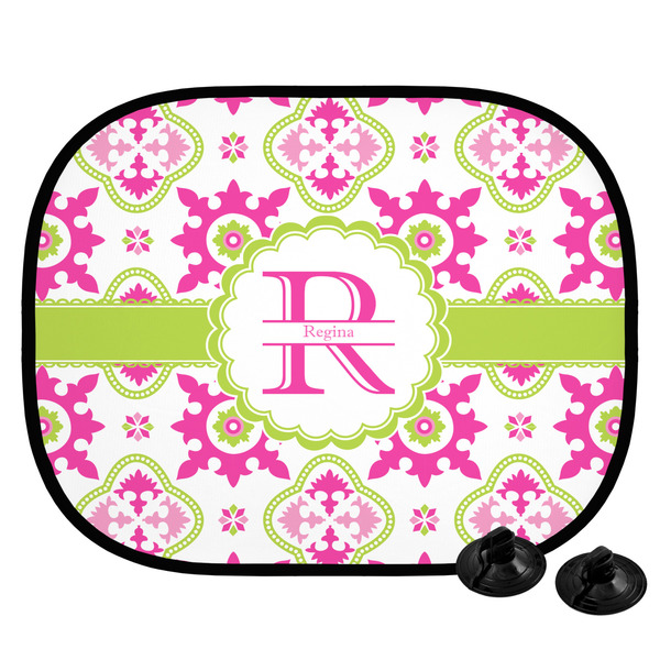 Custom Suzani Floral Car Side Window Sun Shade (Personalized)
