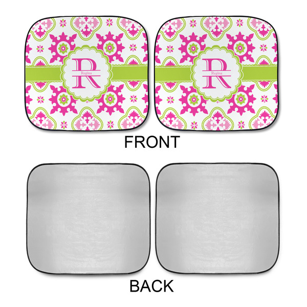 Suzani Floral Car Sun Shades - APPROVAL