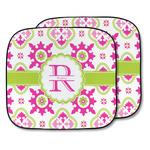 Suzani Floral Car Sun Shade - Two Piece (Personalized)