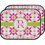 Suzani Floral Car Floor Mats (Back Seat) (Personalized)
