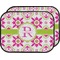 Suzani Floral Car Floor Mats (Back Seat) (Personalized)
