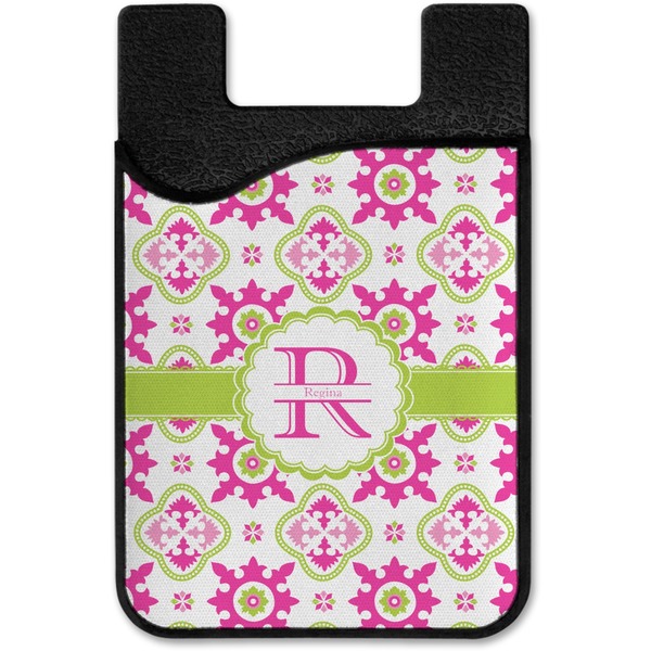 Suzani Floral Cell Phone Credit Card Holder