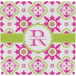 Suzani Floral Ceramic Tile Hot Pad (Personalized)