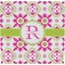 Suzani Floral Ceramic Tile Hot Pad (Personalized)