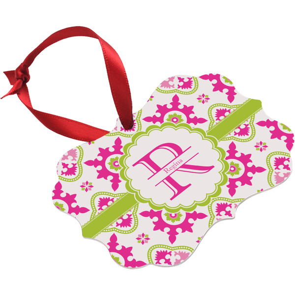 Suzani Floral Christmas Ornament