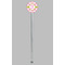 Suzani Floral Clear Plastic 7" Stir Stick - Round - Single Stick