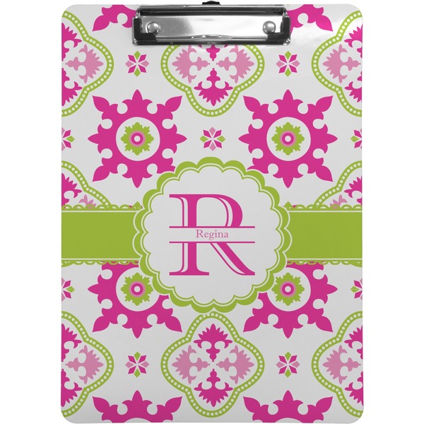 Custom Suzani Floral Clipboard (Personalized)