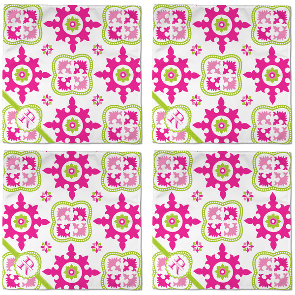 Suzani Floral Cloth Napkins - Personalized Dinner (APPROVAL) Set of 4