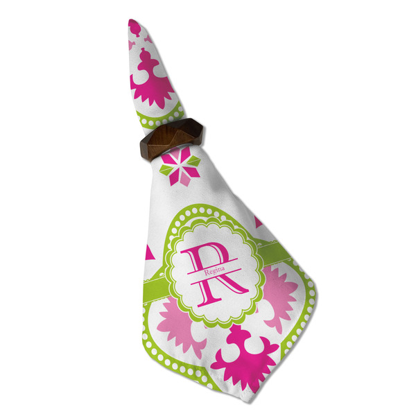 Suzani Floral Cloth Napkins - Personalized Dinner (Folded in Ring) (MAIN)