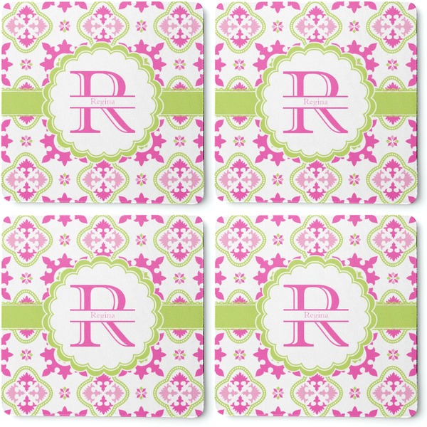 Suzani Floral Coaster Rubber Back - Apvl