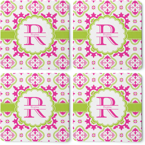 Suzani Floral Coaster Rubber Back - Apvl