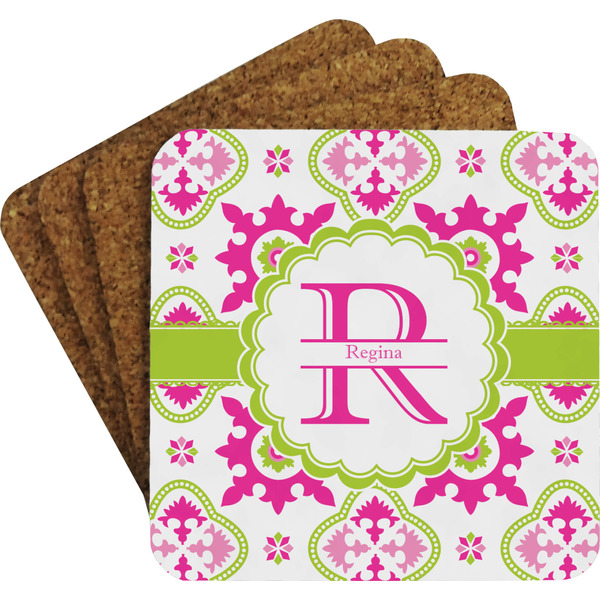 Suzani Floral Coaster Set (Personalized)