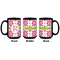 Suzani Floral Coffee Mug - 15 oz - Black APPROVAL