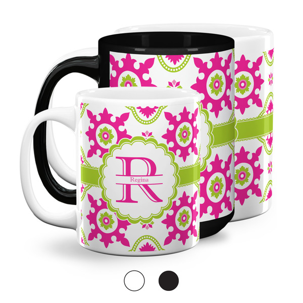 Suzani Floral Coffee Mugs Main