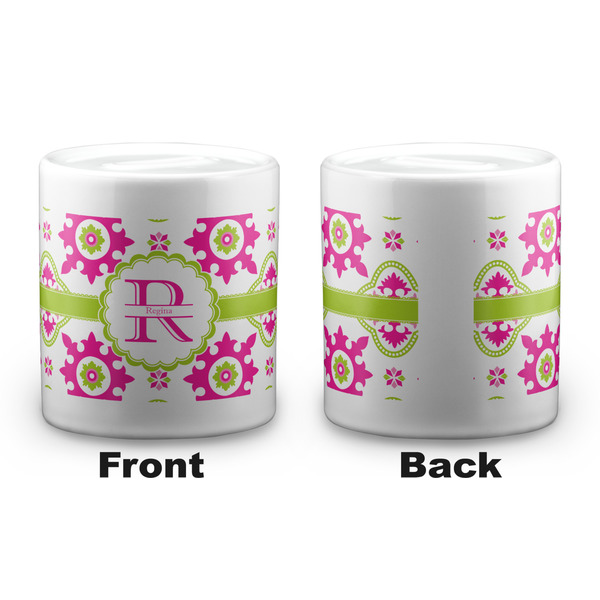 Suzani Floral Coin Bank - Apvl