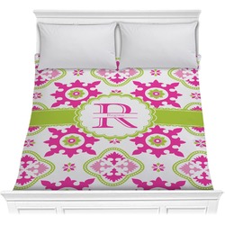 Suzani Floral Comforter - Full / Queen (Personalized)