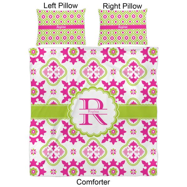 Suzani Floral Comforter Set - Queen - Approval