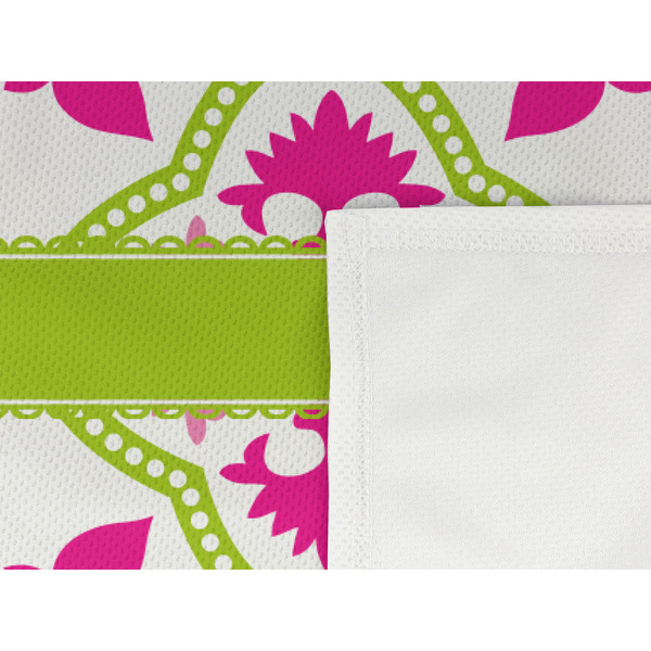 Suzani Floral Cooling Towel- Detail