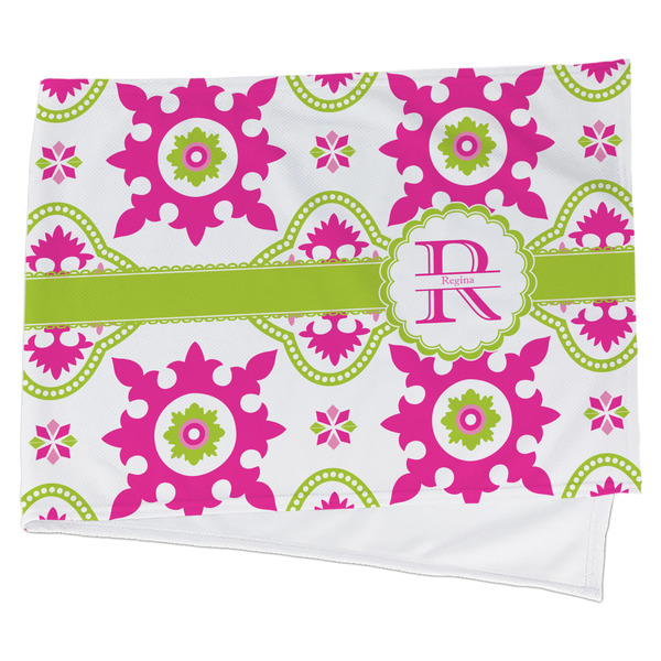 Custom Suzani Floral Cooling Towel (Personalized)