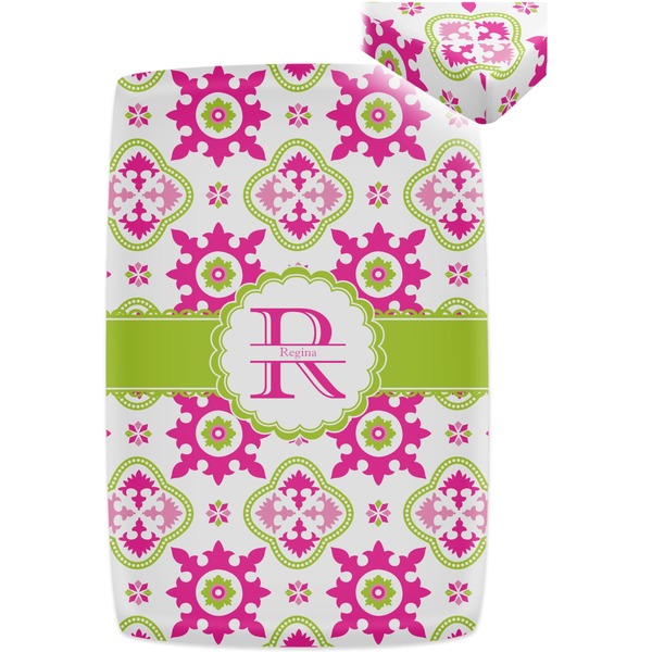 Suzani Floral Crib Fitted Sheet - Apvl