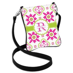 Suzani Floral Cross Body Bag - 2 Sizes (Personalized)